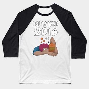 I Survived 2016 Baseball T-Shirt